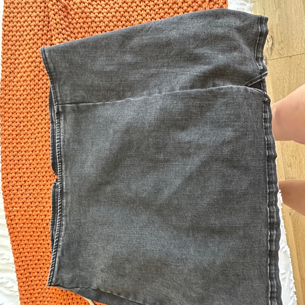Wild Fable Charcoal Denim Skirt